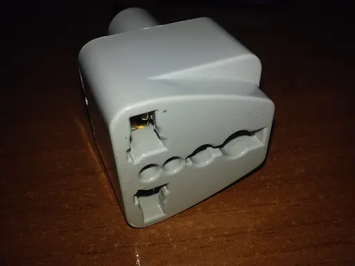 Переходник GRAND на евророзетку с 3 на 2 тройник Tefal - фото 3