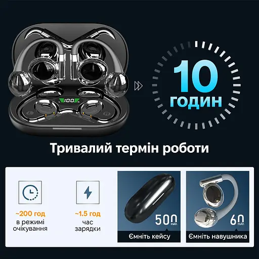 Бездротові навушники Inspire YYK-880 Black - фото 6