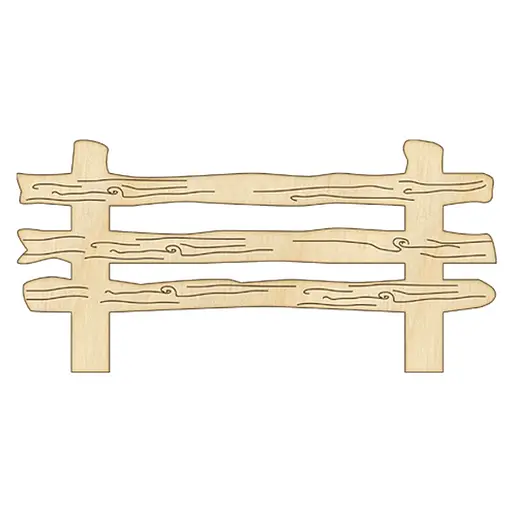 Фігурка для розфарбовування та декорування "Паркан" FDZ-022