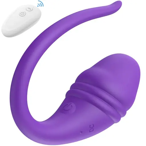 Вибратор с управлением со смартфона I'MCUM Smart Secret Love Фиолетовый (IM-KTD254)