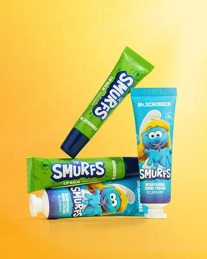 Бальзам для губ Mr.Scrubber The Smurfs с ароматом лесных ягод - фото 2