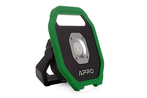 Аккумуляторный светодиодный прожектор Apro 10Вт Li-ion 3.7V 4400mAh(900520) - фото 1
