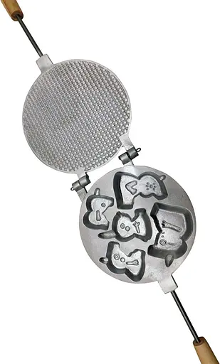 Форма для выпечки детского вафельного печенья в виде героев мультика "Свинка Пеппа", Ласунка 81445 - фото 3