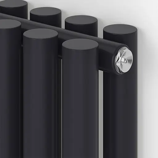 Радіатор дизайнерський Ideale Gloria 12 5/1800/295 чорний, Чорний - фото 2