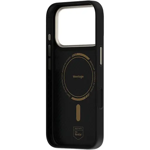 Чохол Benks Montage ArmorPro Kevlar Case 600D/1500D Magnetic для Apple iPhone 17 Pro Black [146130] - фото 4