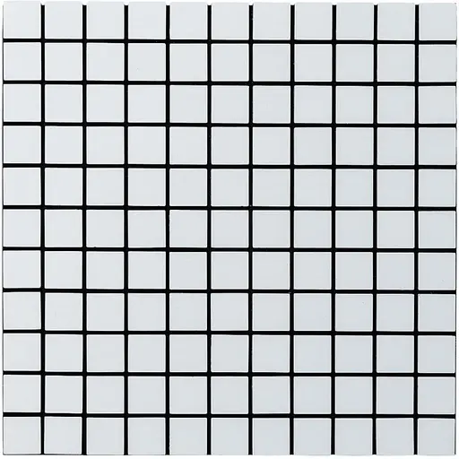 Самоклеюча алюмінієва плитка 300x300x3 мм Біла мозаїка SW-00001775 - фото 1