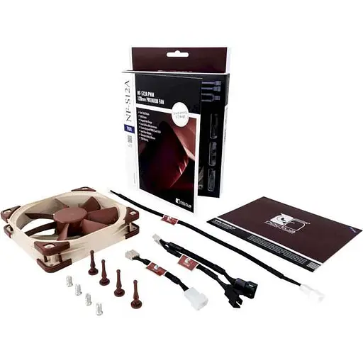 Вентилятор Noctua NF-S12A PWM 120mm (NF-S12A PWM) - фото 3