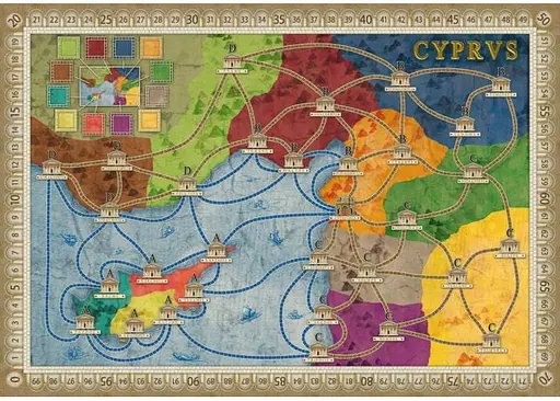 Настольная игра PD-Verlag Конкордия: Венера (Concordia Venus) (англ.) (PS117) - фото 5