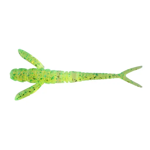 Силикон FishUP Flit 1.5" (10шт) #026 - Flo Chartreuse/Green