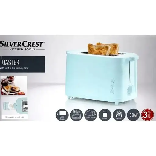 Тостер SilverCrest STK 800 A1 Mint - фото 2