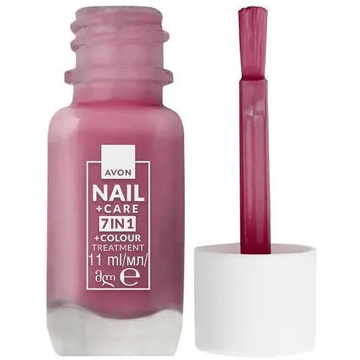 Лак-догляд для нігтів Avon Nail+Care Purple Harmony 11мл (158511483) - фото 1