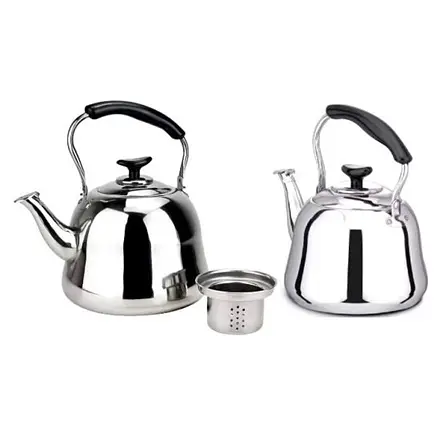 Заварочный чайник Edenberg EB-18052 1,5 л с фильтром нержавеющей стали Серебристый - фото 2