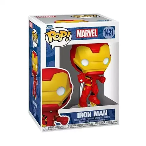 Коллекционная фигурка Funko Pop Марвел Железный человек Marvel Iron Man 10 см FP IM 1421 - фото 3