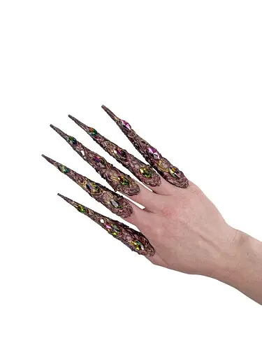 Когти в камнях Cristal, в наборе 5 шт - фото 2