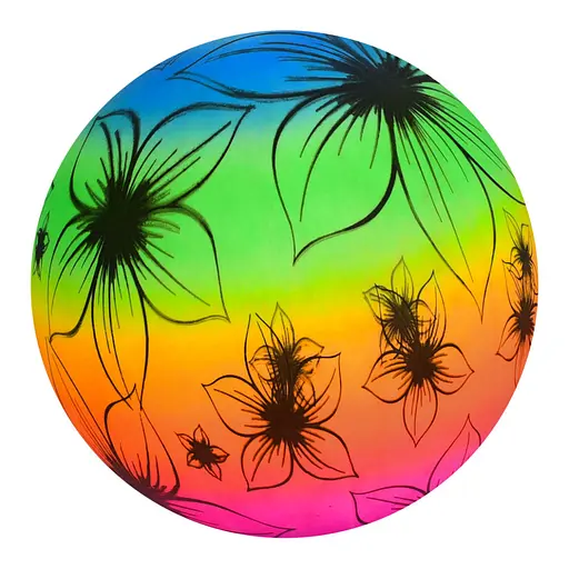 Мяч детский Bambi MS 4850-3 с рисунком, резина, 9 дюймов, 57-60 грамм - фото 1