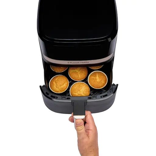 Мультипечь Russell Hobbs SatisFry 1300Вт 4.3л 9 программ пластик черный - фото 6