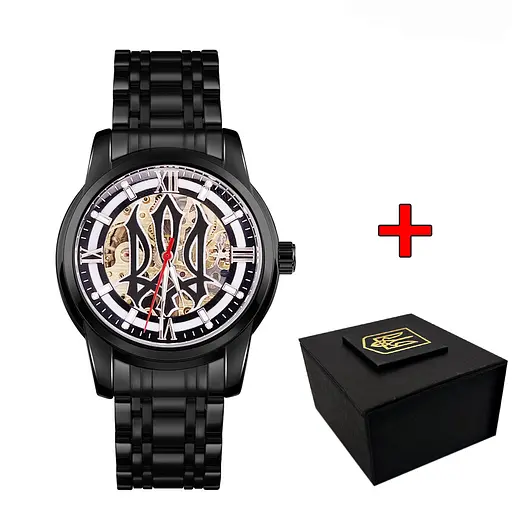 Наручний годинник чоловічий 025 Sharp All Black Awarder acs0031822