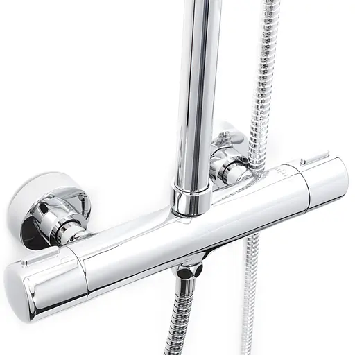 Душова система з термостатом Mixxus Premium Termo 003-J MI2847, Хром - фото 5