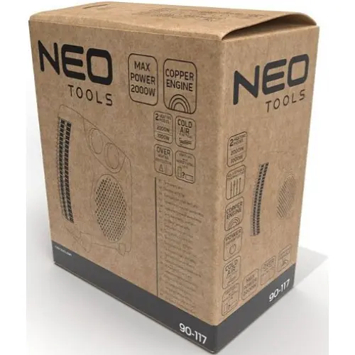 Тепловентилятор Neo Tools, 2 кВт - фото 3