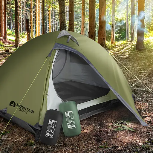 Намет туристичний Mountain Goat Prime Duo 2-місний Olive (P-5905973406567) - фото 2