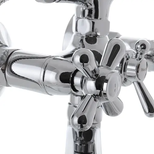 Змішувач для ванни Haiba Dominox 143 HB0070 Хром - фото 3