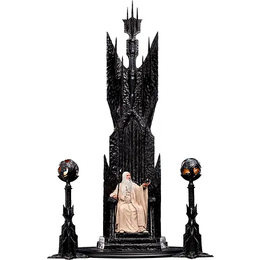Статуэтка Lord of The Rings Saruman the White on Throne Statue 1/6 scale (Властелин колец) 110 см - фото 1