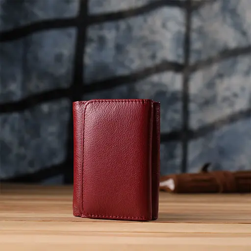 Жіночий гаманець із натуральної шкіри ST Leather 11.5х8.5х2 см acs0029648 - фото 10