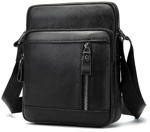 Чоловіча шкіряна сумка Vintage 17,5х22х6,5 см sum0012385 - фото 2