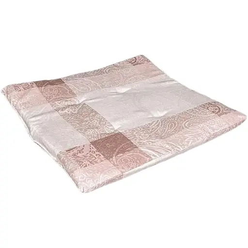 Водоотталкивающая подушка на стул Жаккард пудра