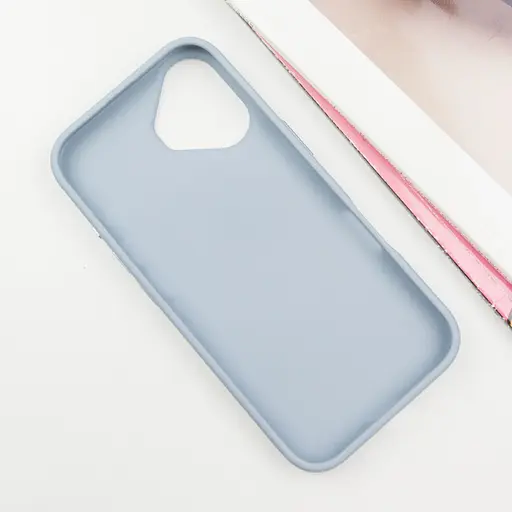 Чохол Epik TPU Bonbon Metal Style with MagSafe для Apple iPhone 16, 6.1 Блакитний/Mist Blue - фото 2