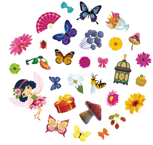 Квіткові феї. Гербера. 54 наліпки - фото 3