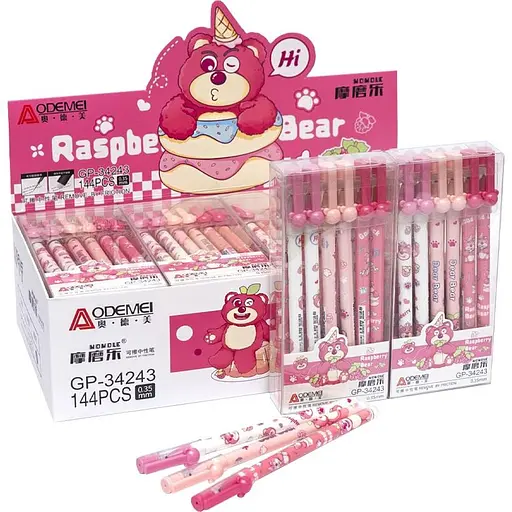 Ручка "Пише-Стирає" Bambi 34243 синя, в упаковці 12 штук - фото 1