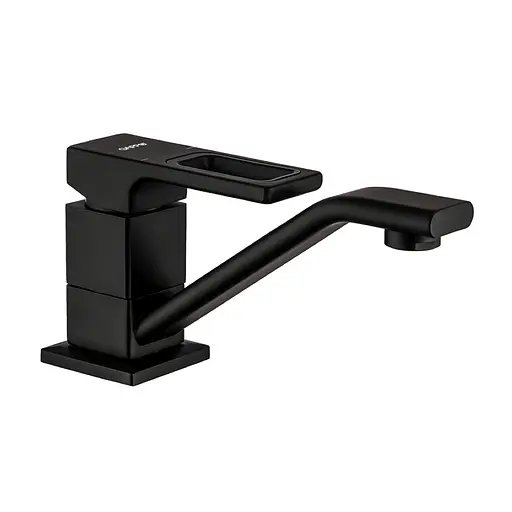 Смеситель для кухни черный Gappo 1/8 G4517-6 Черный матовый - фото 1