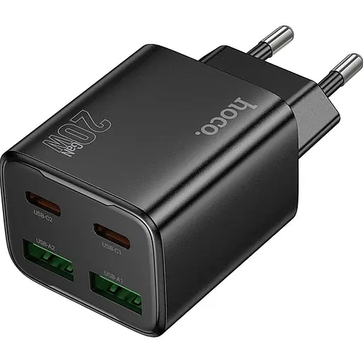 Сетевое зарядное устройство Hoco N55 Fundador 20W Black [125202]