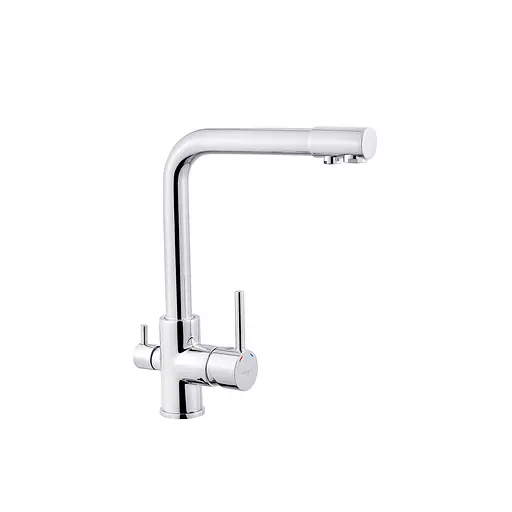 Смеситель для кухни с подключением к фильтру Ibergrif M22109 CV028490 Хром - фото 1