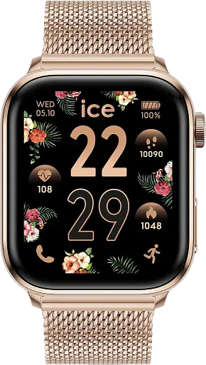 Смарт-часы Ice-Watch Ice smart 3.0 rectangular 1.78 Rose-Gold Milanese 024304
