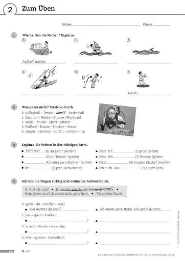 Beste Freunde A1. Testtrainer mit Audios online - фото 7