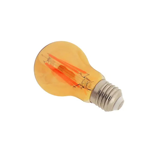Лампа Brille світлодіодна LED 12W E27 COG WW A60 Amber 220 В - фото 2