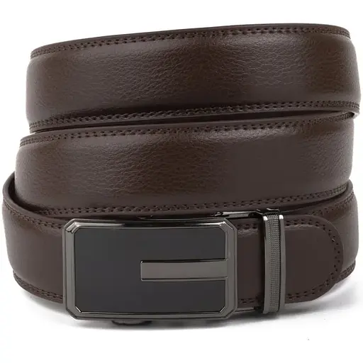 Ремінь шкіряний Vintage чоловічий 115х3 см acs0014792 - фото 1