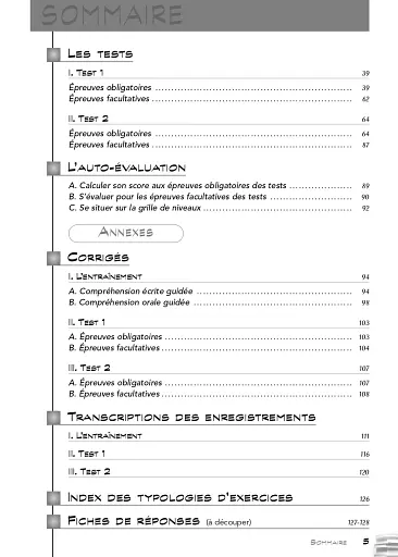 Test d'Evaluation de Francais - фото 5