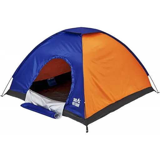 Намет Skif Outdoor Adventure 200x200 см 3-х місцева Orange-Blue (1013-389.00.86) - фото 3