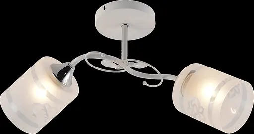 Потолочная люстра V XA1524B/2 WH+CR - фото 2