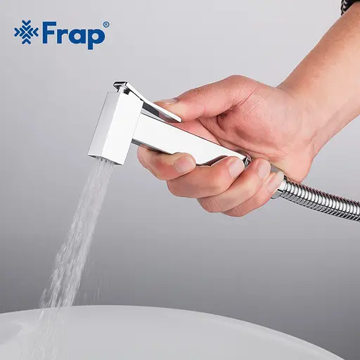 Набір гігієнічного душу прихованого монтажу Frap F7506, хром, Хром - фото 5