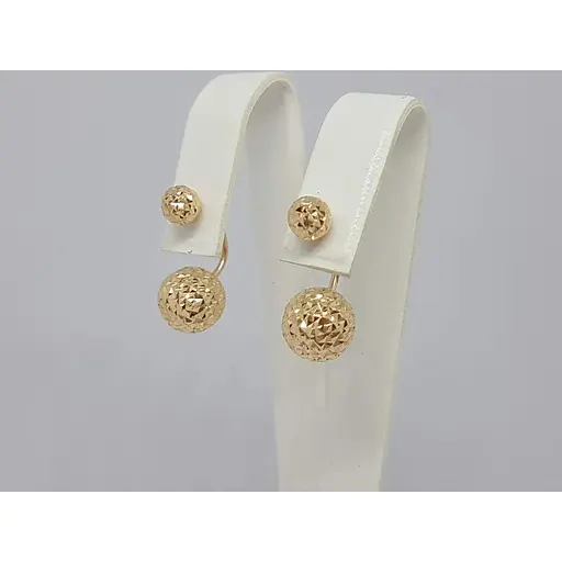 Золотые серьги Favoritum. 210336_9_А - фото 3