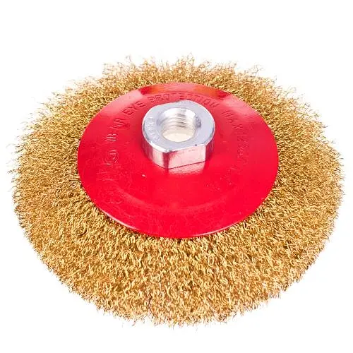 Щітка конусна Alloid Building Tools кручений дріт 125 мм (WB-30125) - фото 2