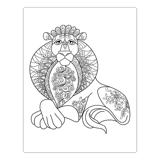 Велика книга розмальовок "Розмальовуємо разом" 1736013, 64 сторінки - фото 4