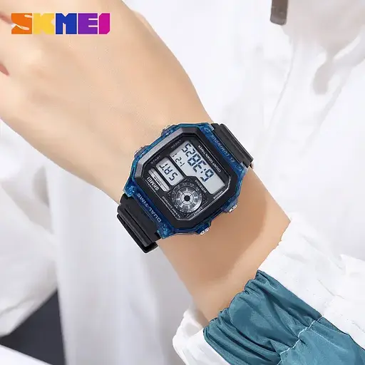 Чоловічий наручний спортивний годинник Skmei 1998 (Синій) - фото 9