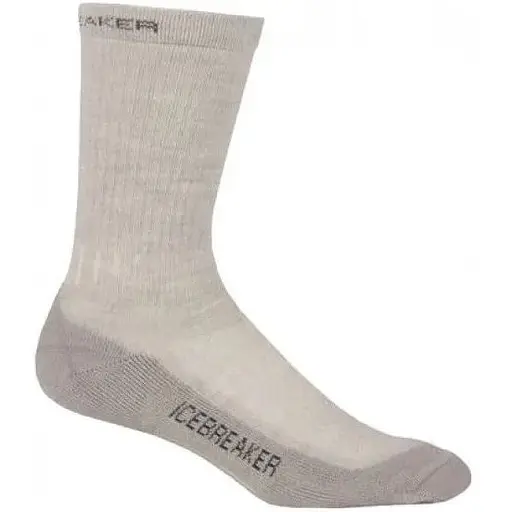 Шкарпетки Icebreaker Hike Mid Crew 305 Bone/Silver L (1052-IBN 305 960 L)
