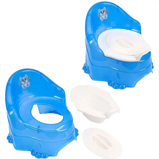 Детский горшок Technok Toys 9475 синий - фото 2