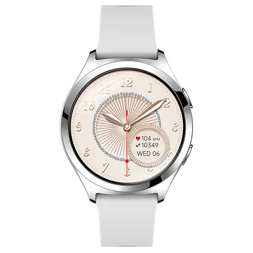 Годинник Smart Love Pro Silver Rubber, 2 ремінця - фото 3